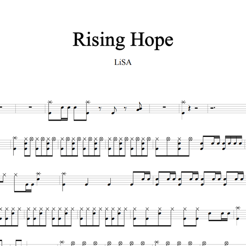 鼓谱*LiSA_Rising Hope.asp